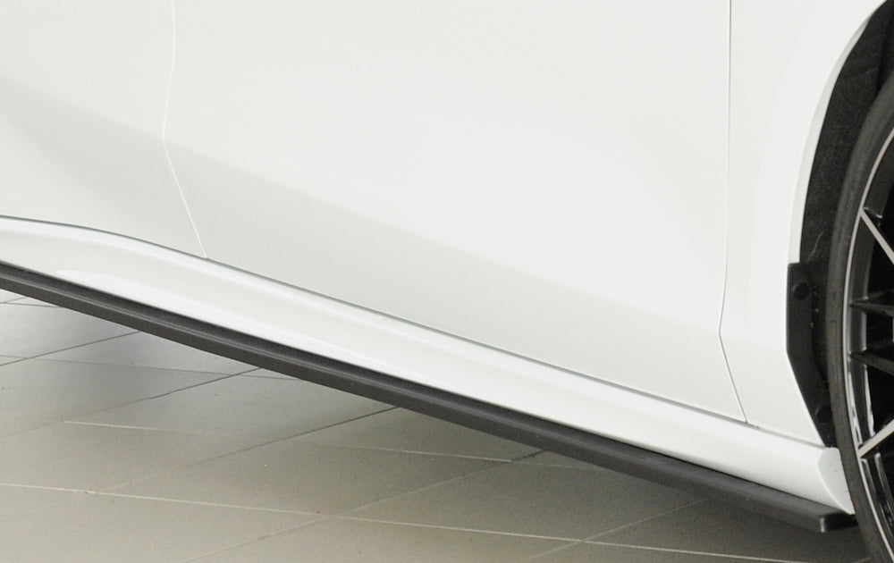 Rieger 00034202 Ford DEH Focus 4 Right Side Skirt Splitter (Inc. Focus 4 ST) -  Matte Black