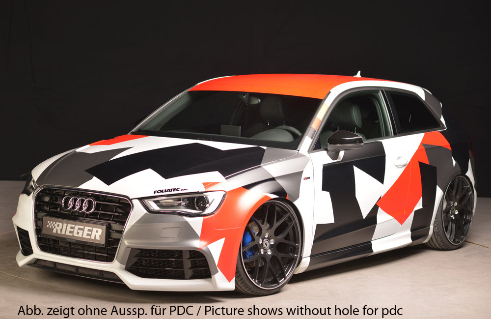 Rieger 00056791 Audi 8V Front Bumper (A3 & S3)