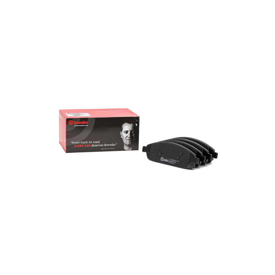 Brembo P 37 010 Brake Pad Set With Acoustic Wear Warning