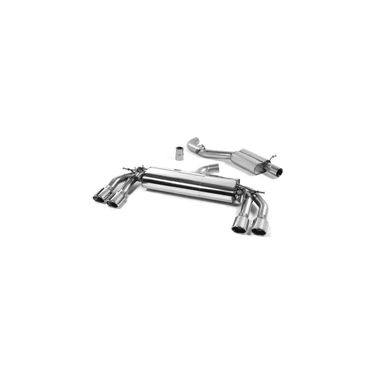 MillTek Audi 8S TTRS Resonated Cat-Back Exhaust