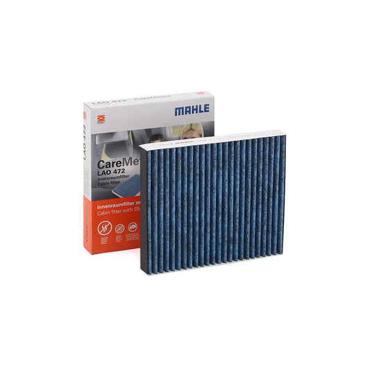 MAHLE ORIGINAL LAO 472 Pollen filter Activated Carbon Filter, with anti-allergic effect, with antibacterial action, CareMetix?