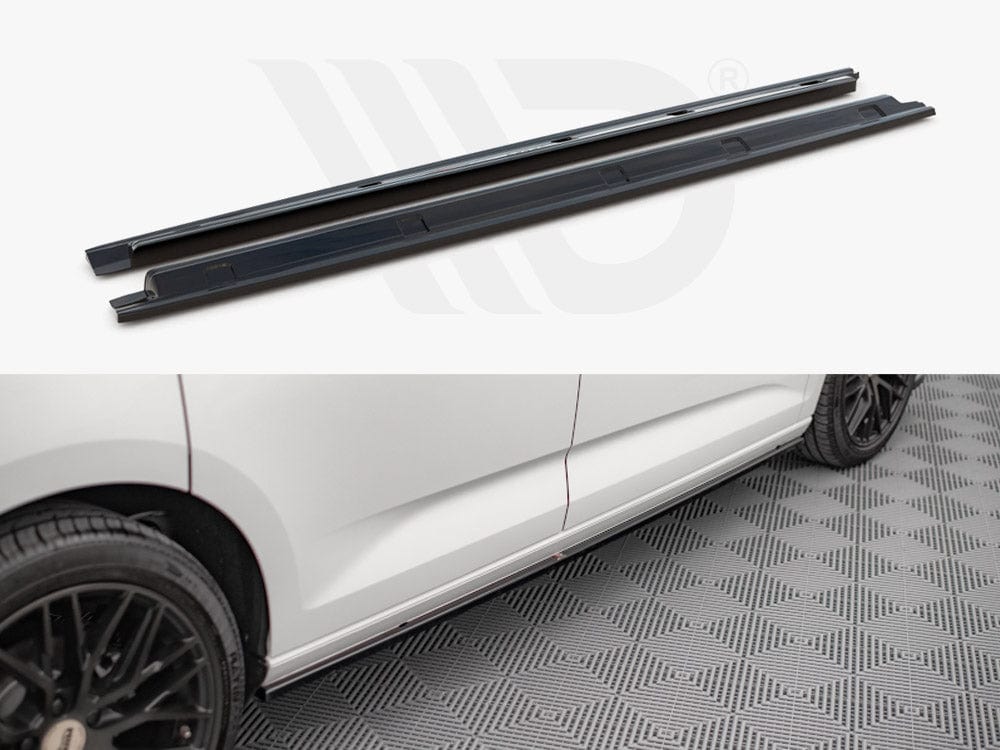 Maxton Design VW-CA-5-SD1T Side Skirts Diffusers VW Caddy MK5 (2020-) | Duco Car Parts UK Car Parts