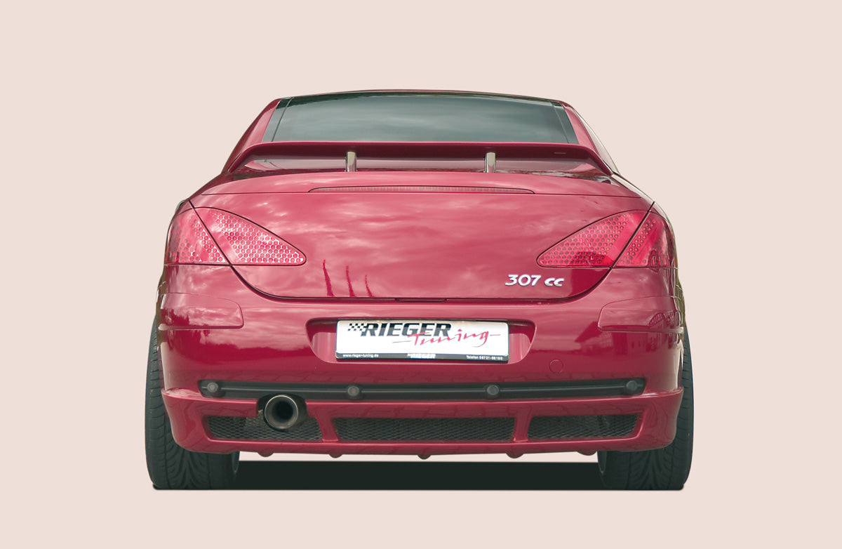 Rieger 00052116 Peugeot 307 Rear Diffuser