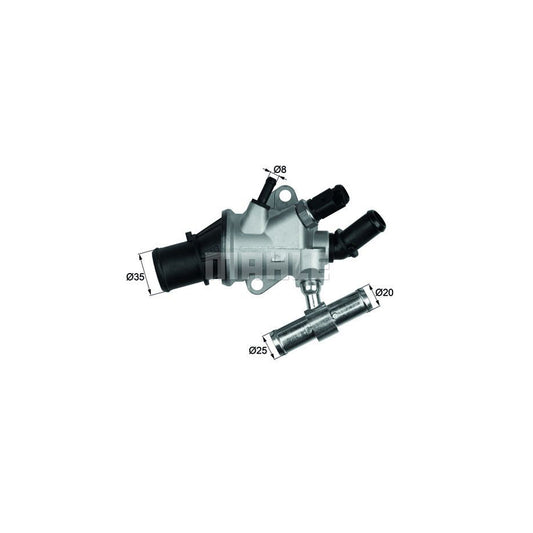 MAHLE ORIGINAL TI 157 88 Engine thermostat Opening Temperature: 88°C