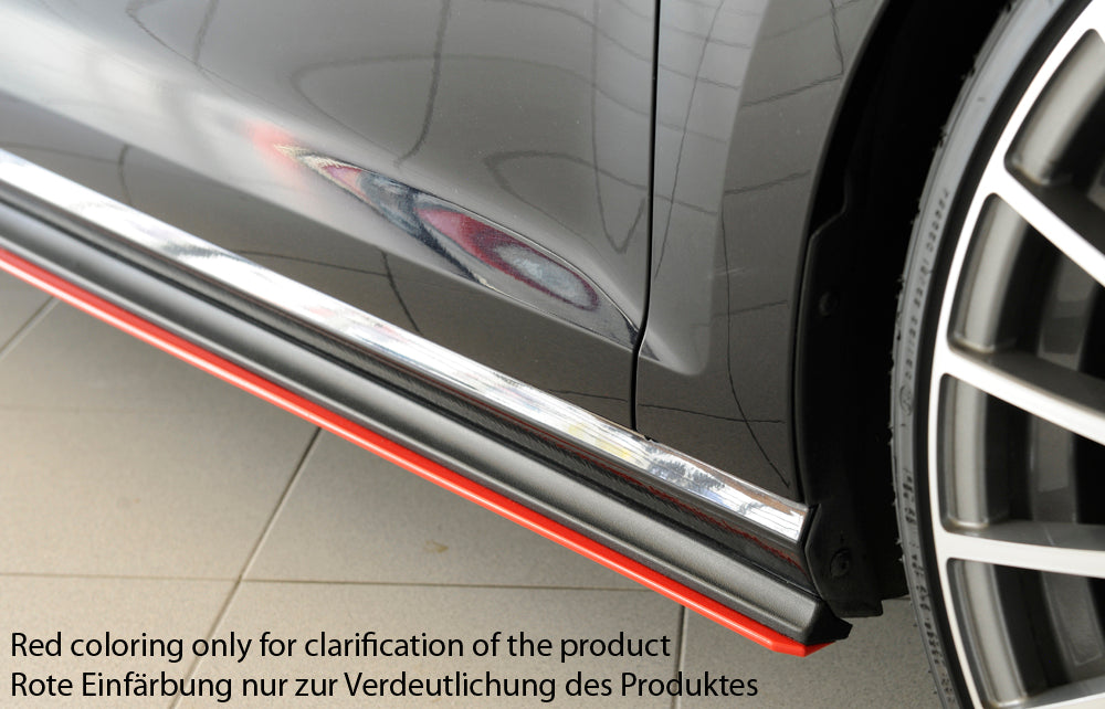 Rieger 00059588 VW Mk7 Golf Right Side Skirt Splitter (GTI, GTD & GTE)