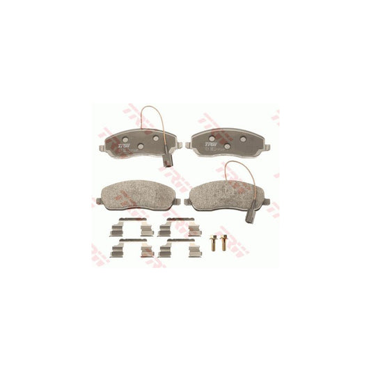 TRW Gdb1627 Brake Pad Set For Lancia Thesis 841 Incl Wear Warning Contact With Brake Caliper Screws With Accessories