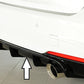 Rieger 00088122 BMW 3 Series F30 F31 Rear Diffuser