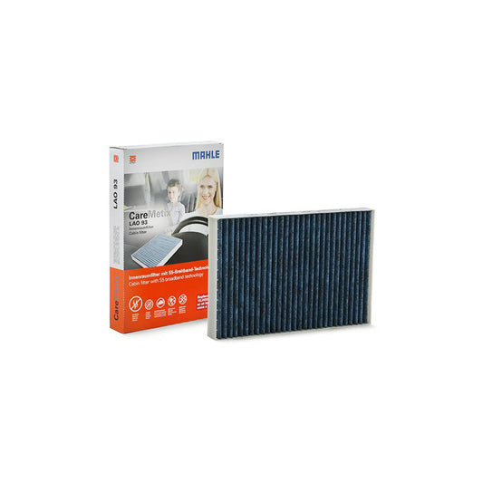 MAHLE ORIGINAL LAO 93 Pollen filter Activated Carbon Filter, with anti-allergic effect, with antibacterial action, CareMetix?