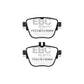 EBC Mercedes-Benz C257 W/S213 A/C238 Redstuff Sport Rear Brake Pads (Inc. CLS400d, CLS350d, E300e & E400 TD) (Pair)