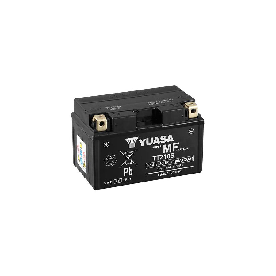 Yuasa TTZ10S 12v VRLA Motorbike & Motorcycle Battery