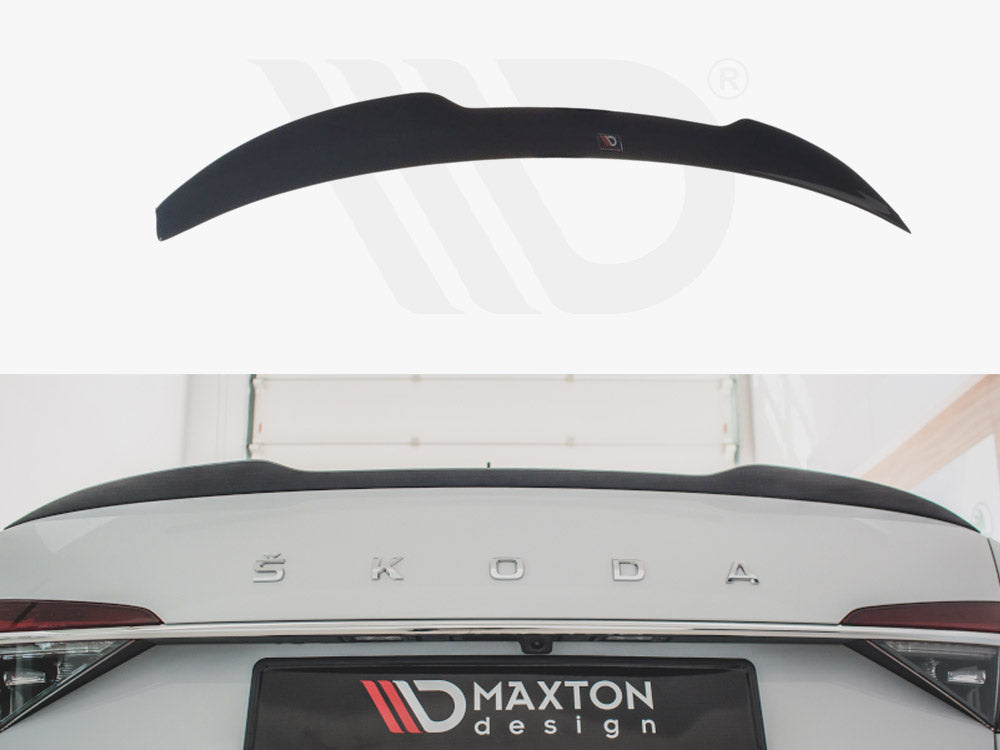 Maxton Design SK-SU-3F-CAP1T Spoiler Cap V.2 Skoda Superb MK3 / MK3 Fl Hatchback (2015-) | Duco Car Parts UK Car Parts