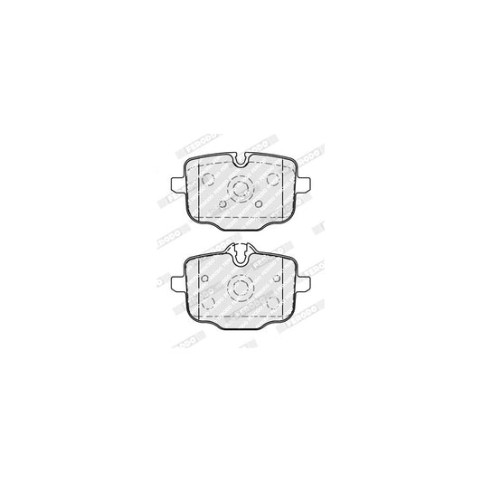 Ferodo Fdb5056 Brake Pad Set Prepared For Wear Indicator With Accessories