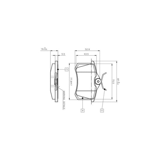Bosch 0986Tb2138 Brake Pad Set Excl Wear Warning Contact With Bolts With Accessories
