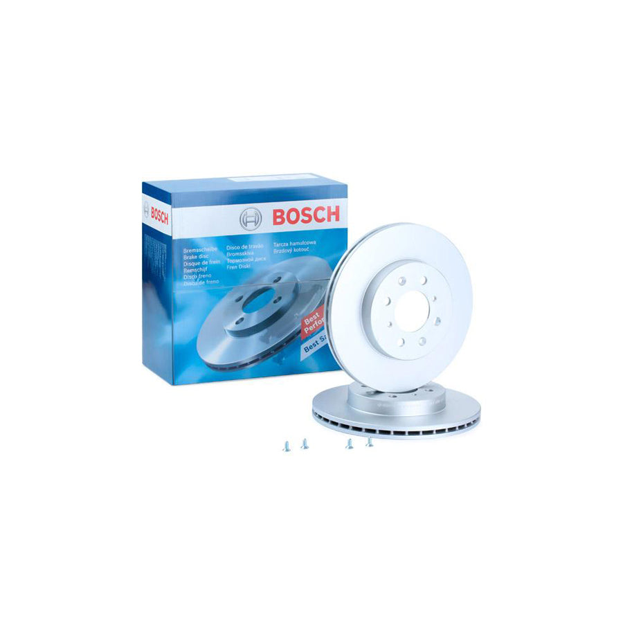 BOSCH 0 986 479 B23 Brake Disc Internally Vented Vented Coated with bolts screws