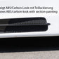 Rieger 00099719 Ford WGR 7MS 7M Alhambra, Galaxy & Sharan Right Side Skirt - Carbon-Look