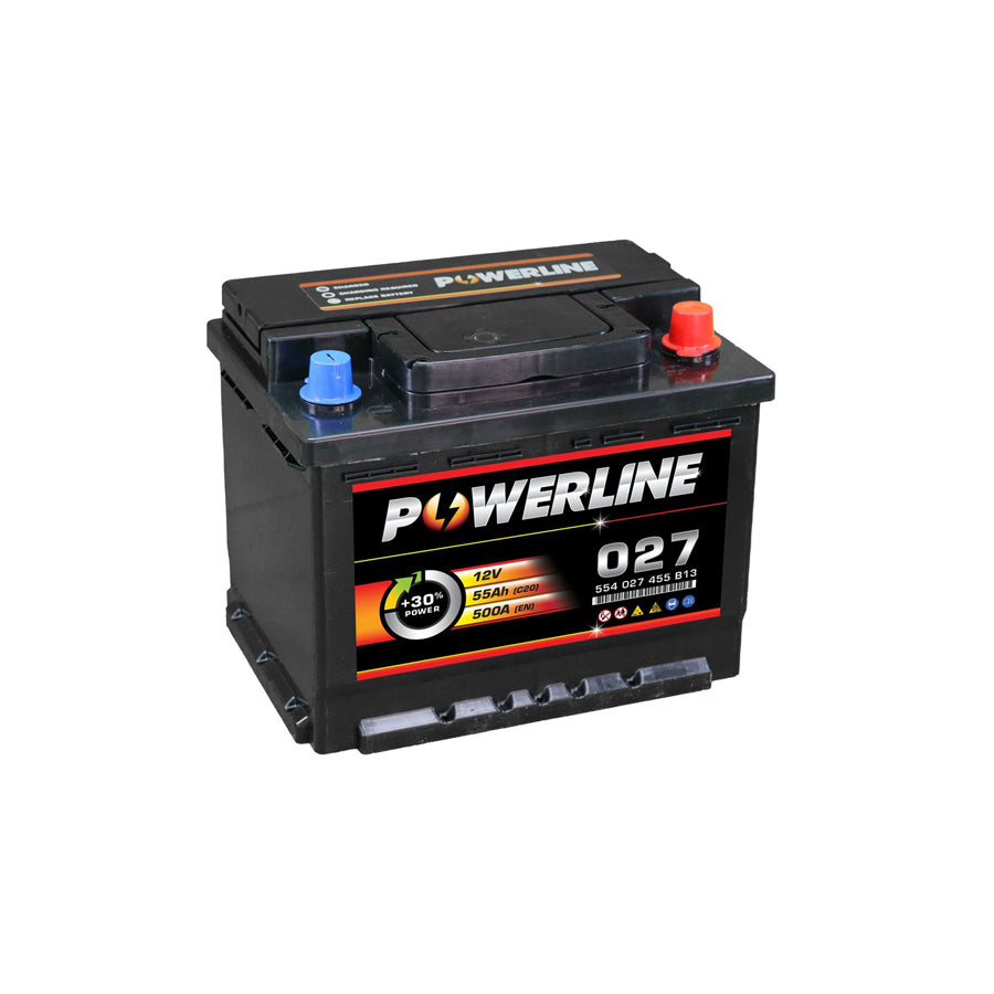 Powerline 027 Car Battery 12V