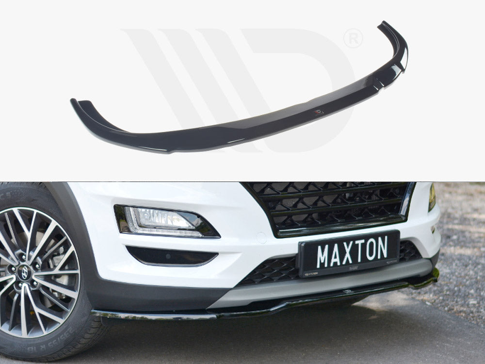 Maxton Design HY-TU-3F-FD2T Front Splitter V.2 Hyundai Tucson MK3 Facelift (2018-up) | Duco Car Parts UK Car Parts
