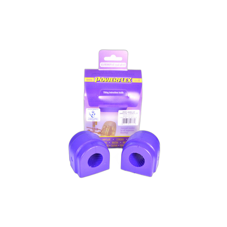 Powerflex PFF5-4602-27 BMW E39 E46 E85 Front Anti Roll Bar Mounting Bush 27mm (Inc. Z4M, M3, M5) | Duco Car Parts UK Car Parts