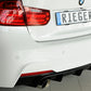Rieger 00088122 BMW 3 Series F30 F31 Rear Diffuser