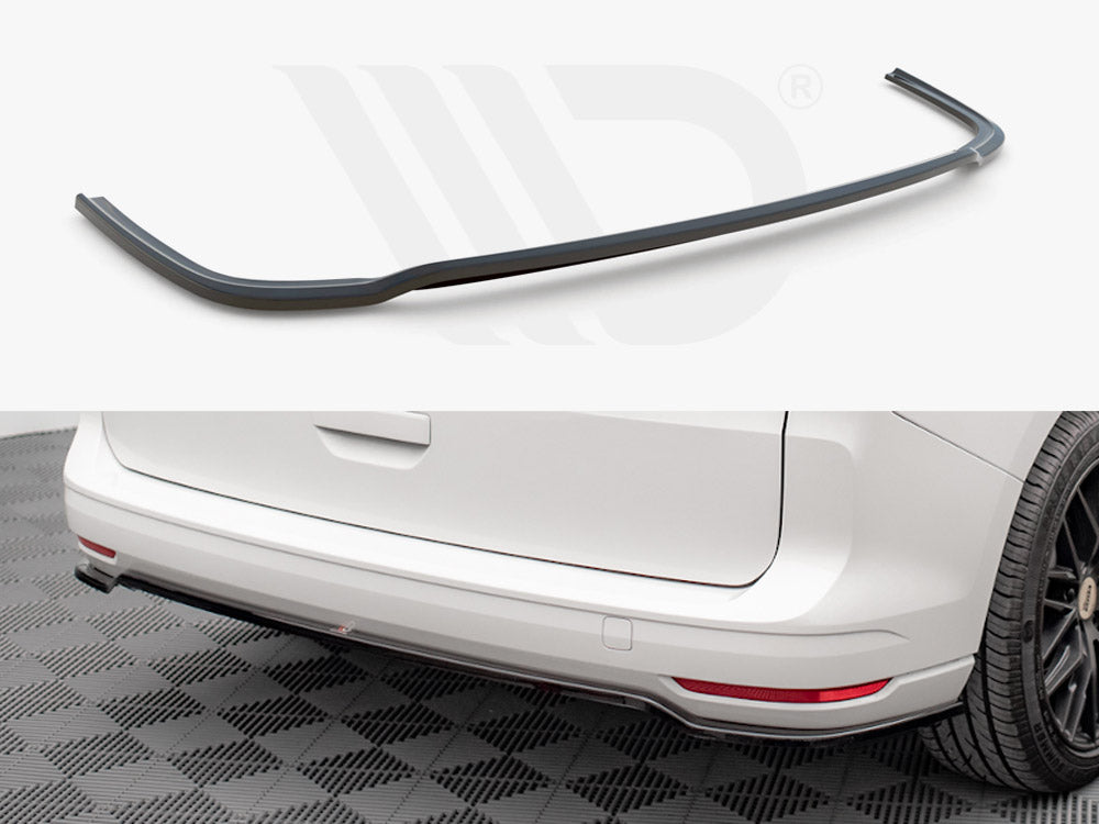 Maxton Design VW-CA-5-RD1T Central Rear Splitter VW Caddy MK5 (2020-) | Duco Car Parts UK Car Parts