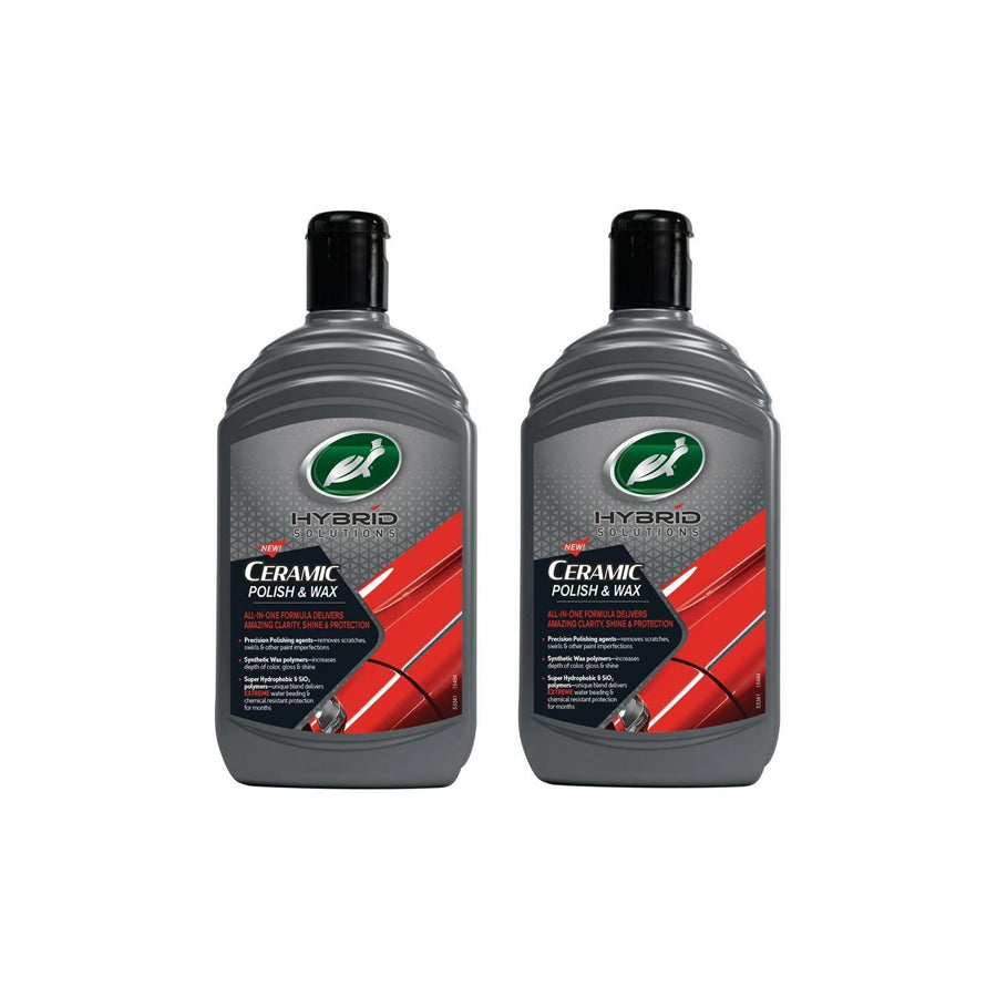 Turtle Wax Hybrid Solutions Ceramic Polish & Wax 2X500 Ml