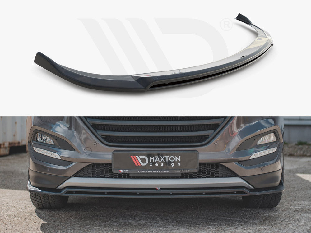 Maxton Design HY-TU-3-FD2T+FD2RT Front Splitter Hyundai Tucson MK3 Pre-faceliftfits | Duco Car Parts UK Car Parts