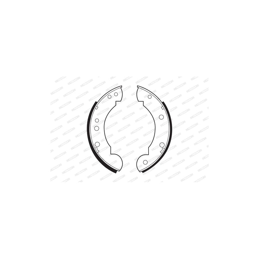 FERODO PREMIER FSB385 Brake Shoe Set