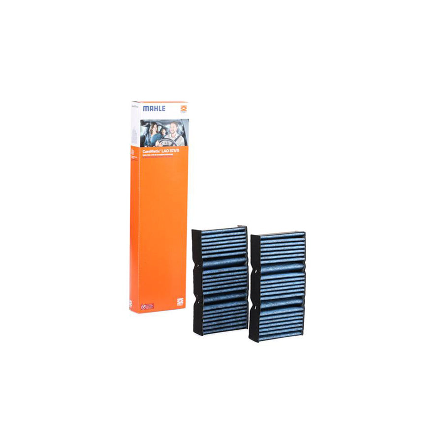 MAHLE ORIGINAL LAO 878/S Pollen filter Activated Carbon Filter, with anti-allergic effect, with antibacterial action, CareMetix?