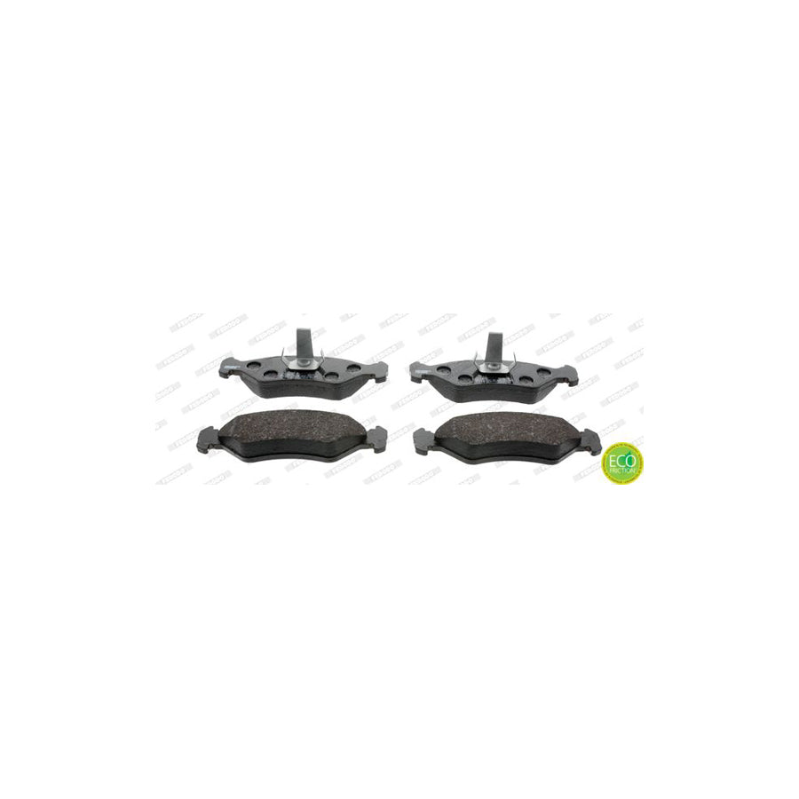 Ferodo Premier Eco Friction Fdb1082 Brake Pad Set Not Prepared For Wear Indicator With Piston Clip Without Accessories