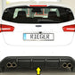 Rieger 00034205 Ford DEH Focus 4 Rear Diffuser (Inc. Focus 4 ST)