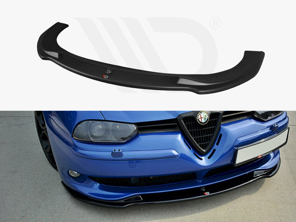 Maxton Design AL-156-GTA-FD1T Front Splitter Alfa Romeo 156 Gta (2002-2005) | Duco Car Parts UK Car Parts