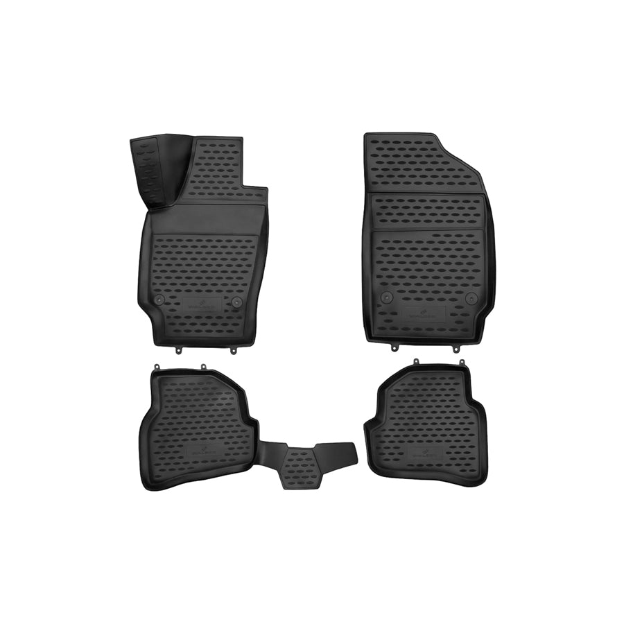 WALSER XTR 75063 Floor mat set Front and Rear