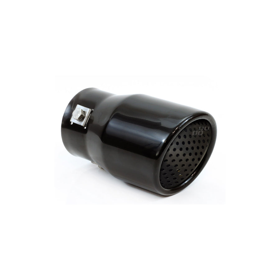 AMiO MT 017B 01317 Exhaust tip 76 mm, Black, Stainless Steel, 130mm, 63mm