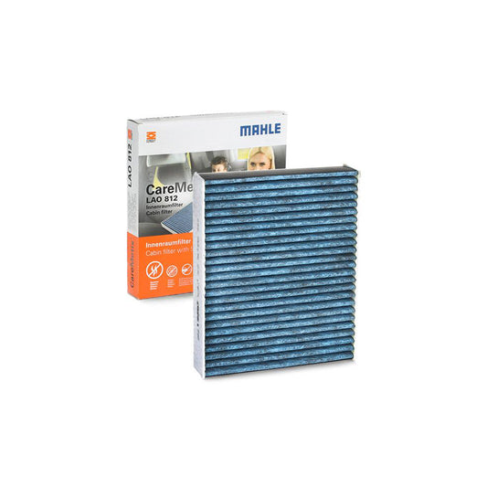 MAHLE ORIGINAL LAO 812 Pollen filter Activated Carbon Filter, with anti-allergic effect, with antibacterial action, CareMetix?