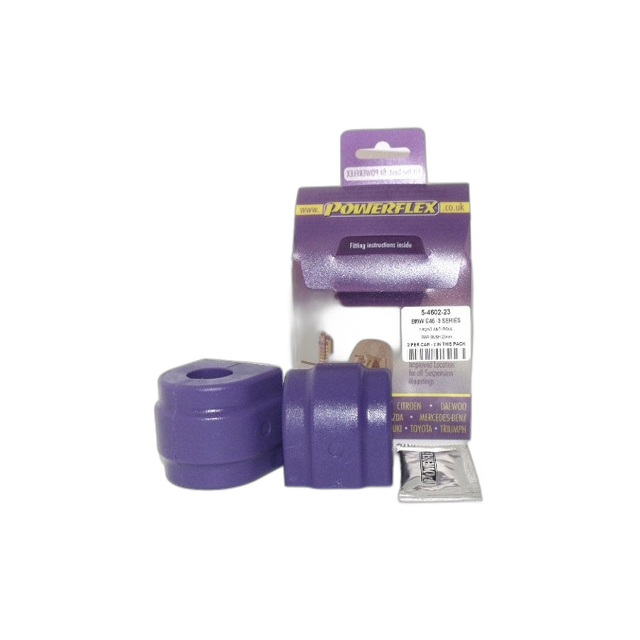 Powerflex PFF5-4602-23 BMW E39 E46 Front Anti Roll Bar Bush 23mm (Inc. M5) | Duco Car Parts UK Car Parts