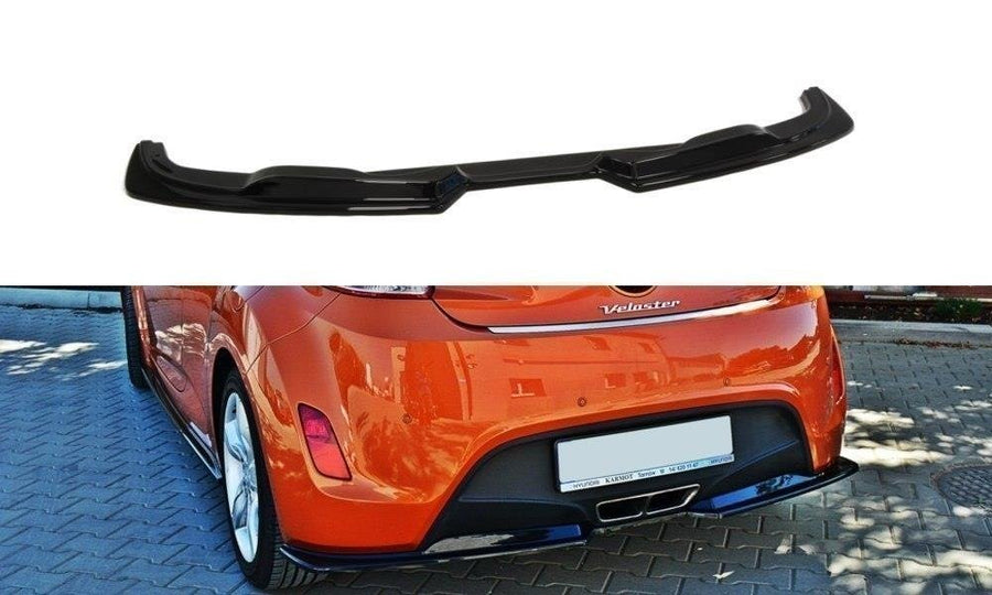 Maxton Design HY-VE-RSD1T Rear Splitter Hyundai Veloster MK1 | Duco Car Parts UK Car Parts
