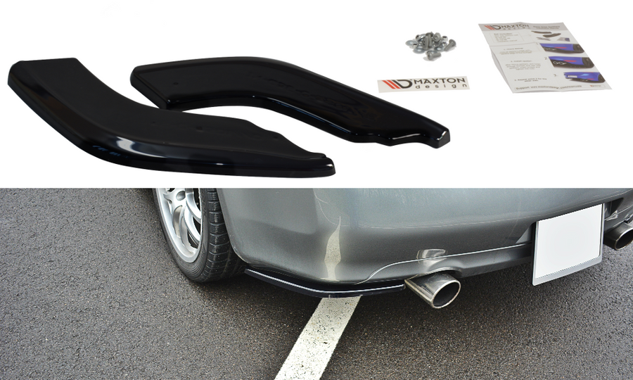 Maxton Design IN-G35-C-RSD1T Rear Side Splitters Infiniti G35 Coupe | Duco Car Parts UK Car Parts