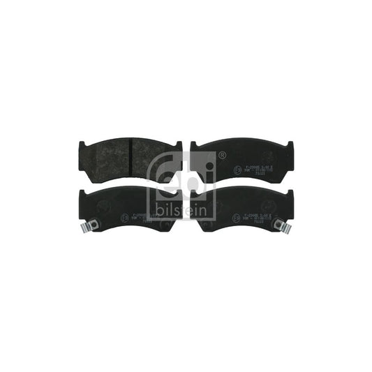 Febi Bilstein 16267 Brake Pad Set Front Axle With Acoustic Wear Warning