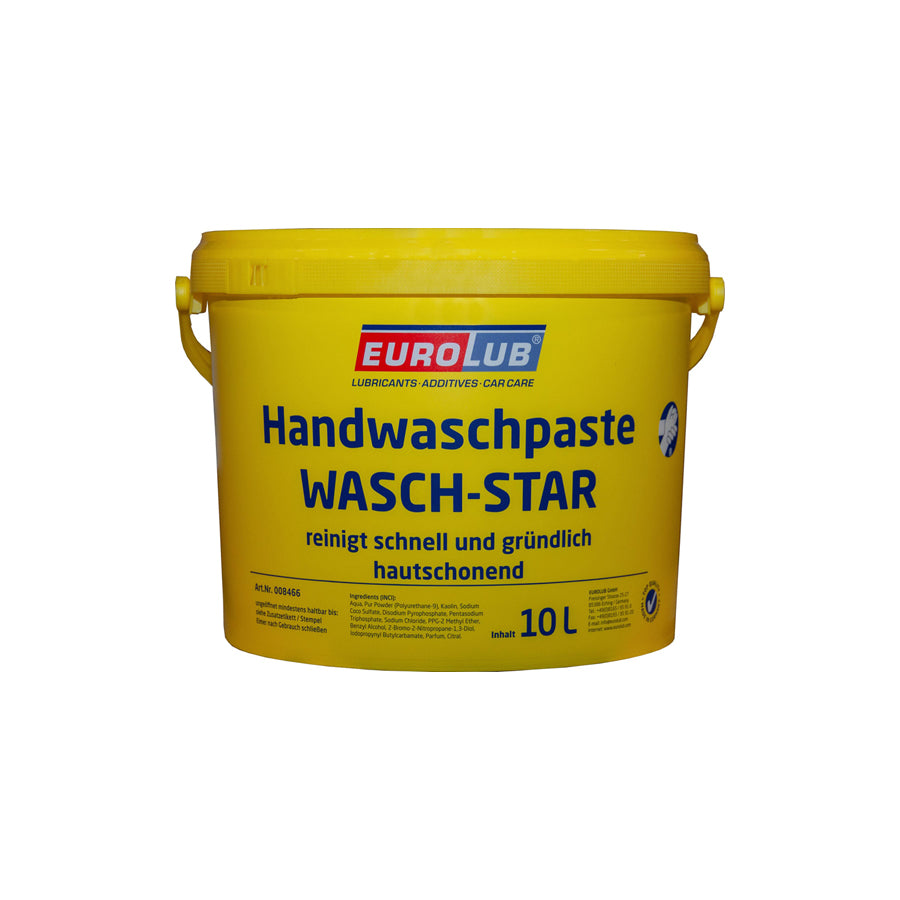 EUROLUB WASCH-STAR 008466 Hand cleaner Biodegradable, Bucket, Capacity: 10l