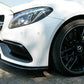 Maxton Design Mercedes Benz C63 AMG W205 Coupe Front Splitter V.1