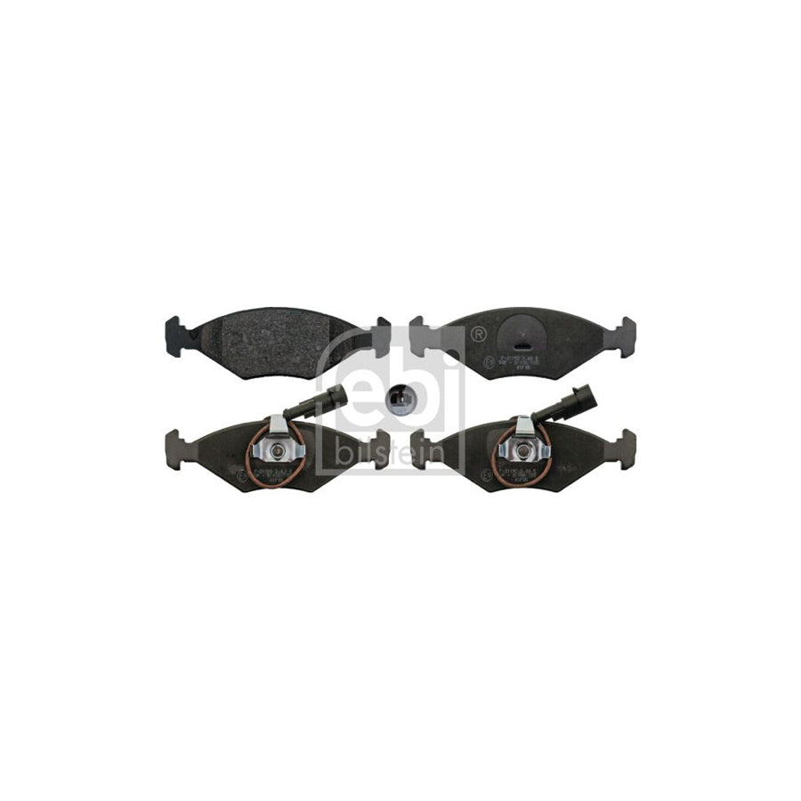 Febi Bilstein 116101 Brake Pad Set For Lancia Dedra Front Axle Incl Wear Warning Contact