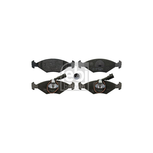 Febi Bilstein 116101 Brake Pad Set For Lancia Dedra Front Axle Incl Wear Warning Contact
