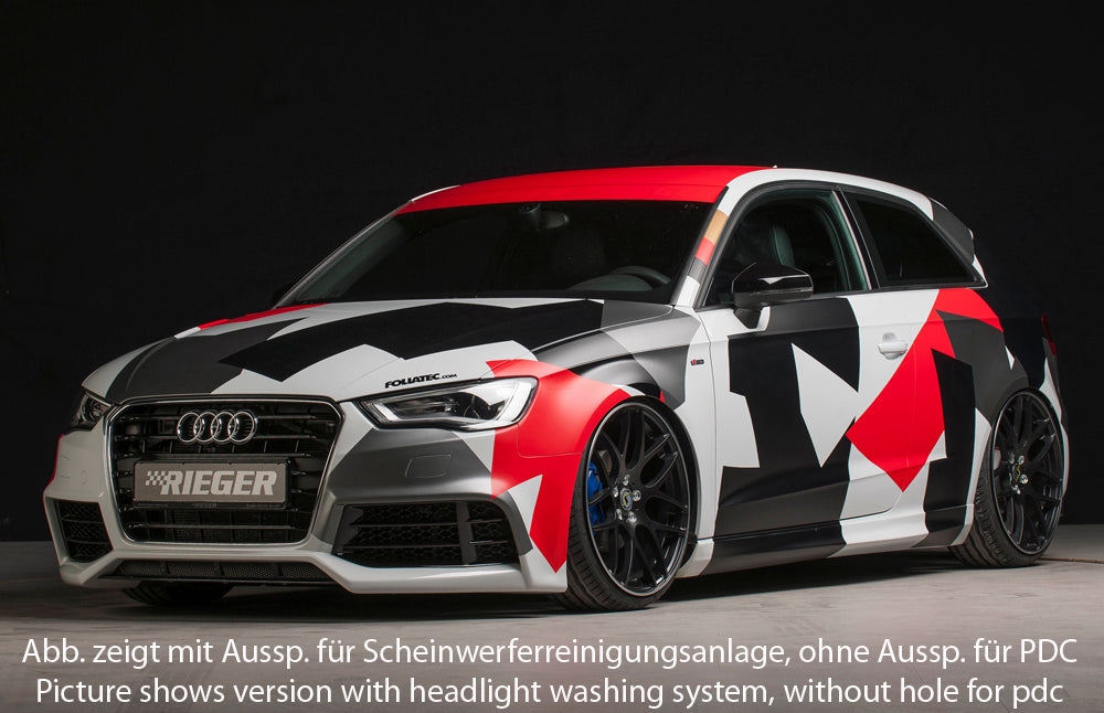 Rieger 00056793 Audi 8V Front Bumper (A3 & S3)