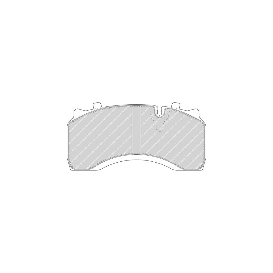 Ferodo Premier Fcv1389 Brake Pad Set Prepared For Wear Indicator