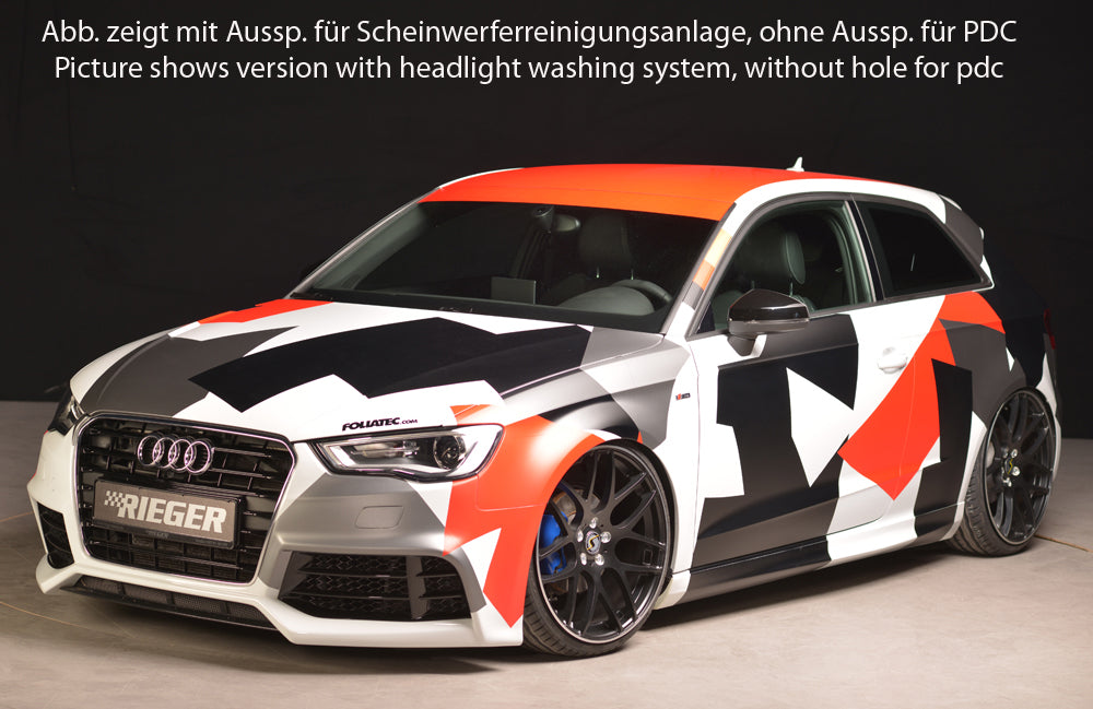 Rieger 00056793 Audi 8V Front Bumper (A3 & S3)