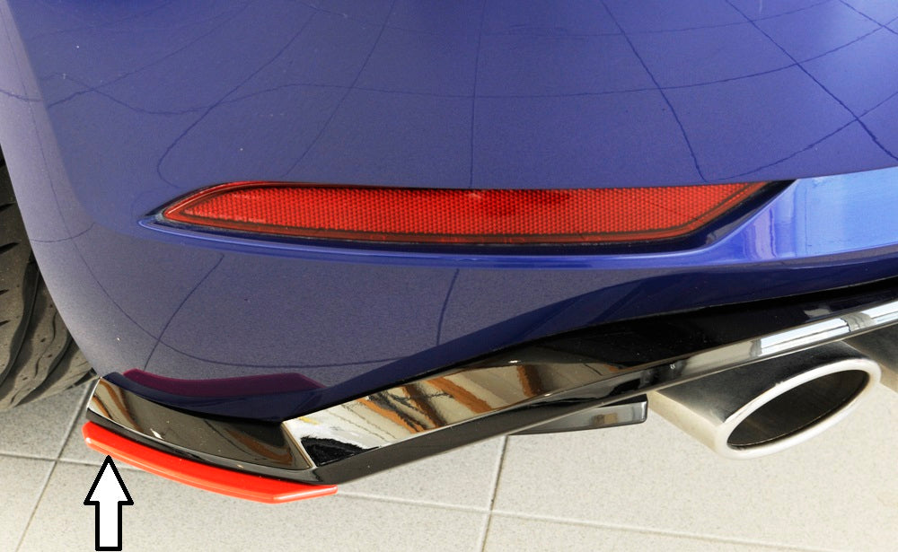 Rieger 00059586 VW Mk7 Mk7-Line Golf GTI Right Rear Side Splitter