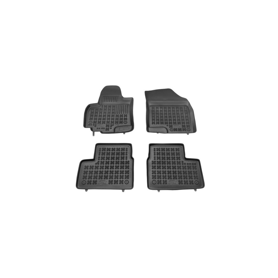 REZAW PLAST 202203 Floor mat set for SUZUKI Swift IV Hatchback (FZ, NZ) Elastomer, Front and Rear, Quantity: 4, Black