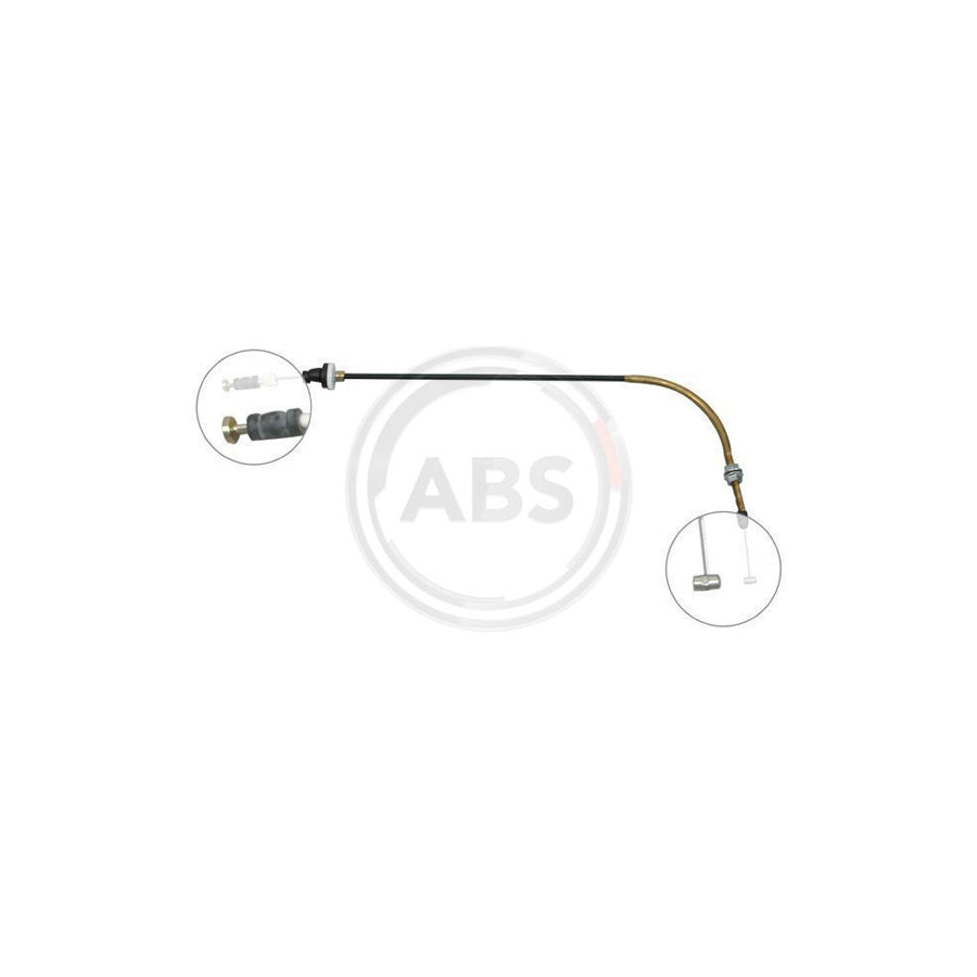 A.B.S. K36890 Throttle Cable for FIAT Seicento / 600 Hatchback (187) | Duco Car Parts UK Car Parts