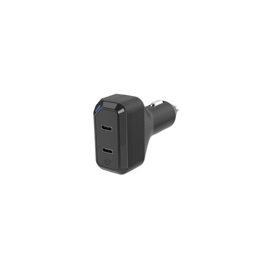 SCOSCHE PowerVolt, Power Delivery 3.0 8094 In-car charger Number of inlets/outlets: 2 USB-C, with control light