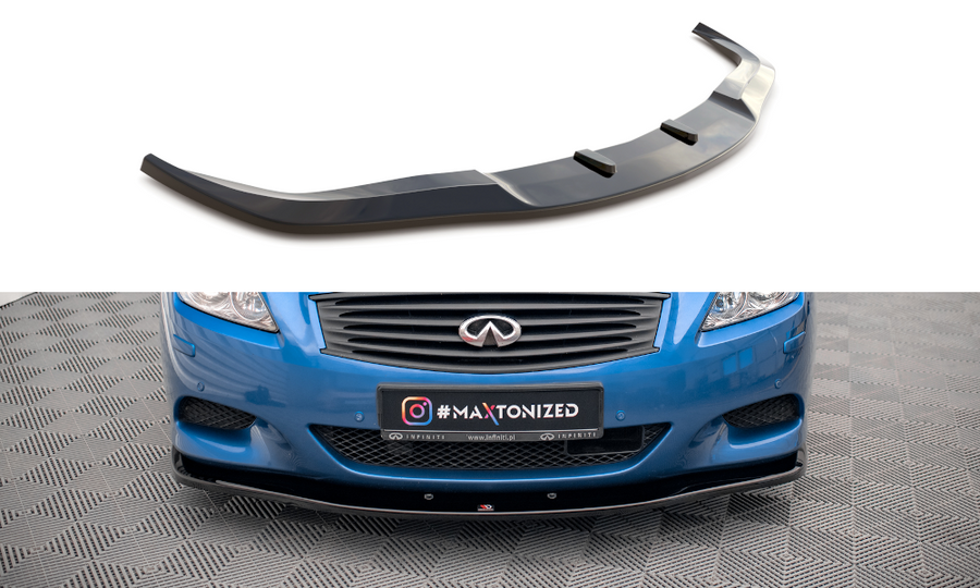 Maxton Design IN-G37S-C-FD1T Front Splitter Infiniti G37 Coupe | Duco Car Parts UK Car Parts